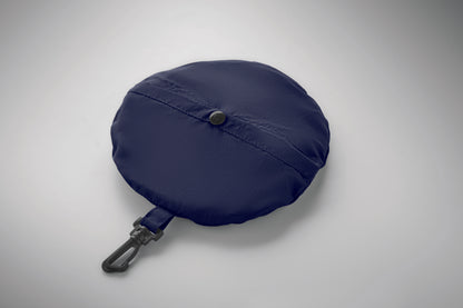 Wasserabweisender Fisherman-Hat inkl. Beutel aus gleichem Material und ABS-Karabiner. Polyester 64 g/m².