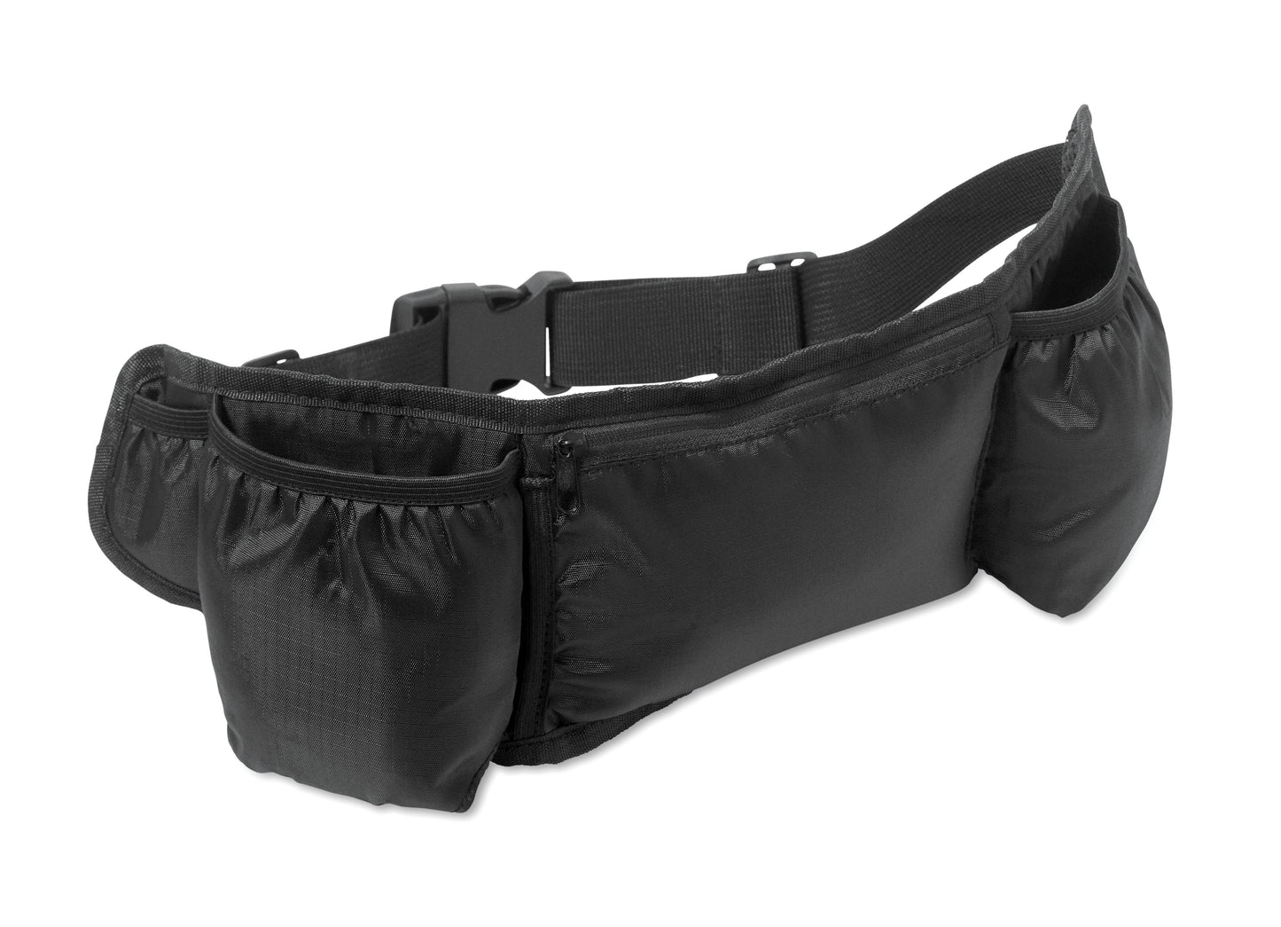 Gürteltasche ideal für Wandern und Laufen. 420D RPET Polyester mit Mesh-Rückseite. Hauptfach