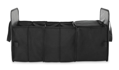 Auto-Organizer für den Kofferraum. Faltbar. Mit 3 Fächern davon ein Kühlfach. 600D