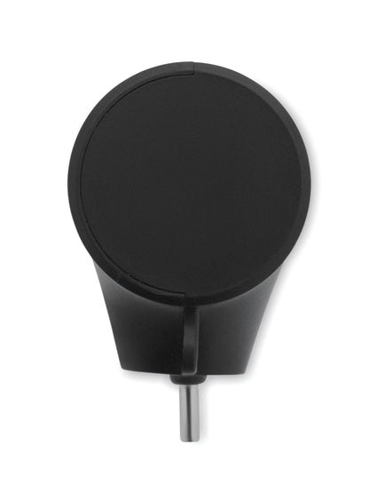 Powerbank 5000 mAh im Gehäuse aus ABS. Mit Smartphone-Halter. Typ-C-Eingang/Ausgang und 20W
