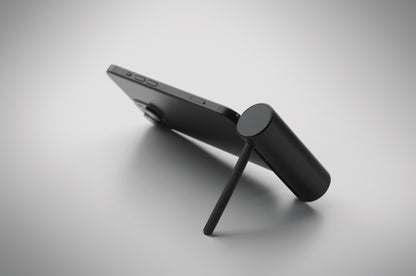 Powerbank 5000 mAh im Gehäuse aus ABS. Mit Smartphone-Halter. Typ-C-Eingang/Ausgang und 20W