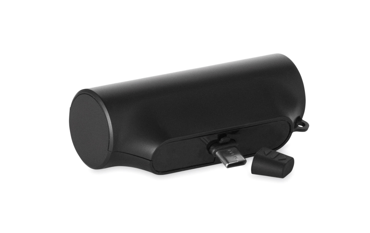 Powerbank 5000 mAh im Gehäuse aus ABS. Mit Smartphone-Halter. Typ-C-Eingang/Ausgang und 20W