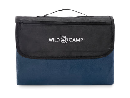 Picknickdecke aus RPET Polar-Fleece 150 g/m² (68% recyceltes Polyester/32% Polyester) mit wasserabweisend