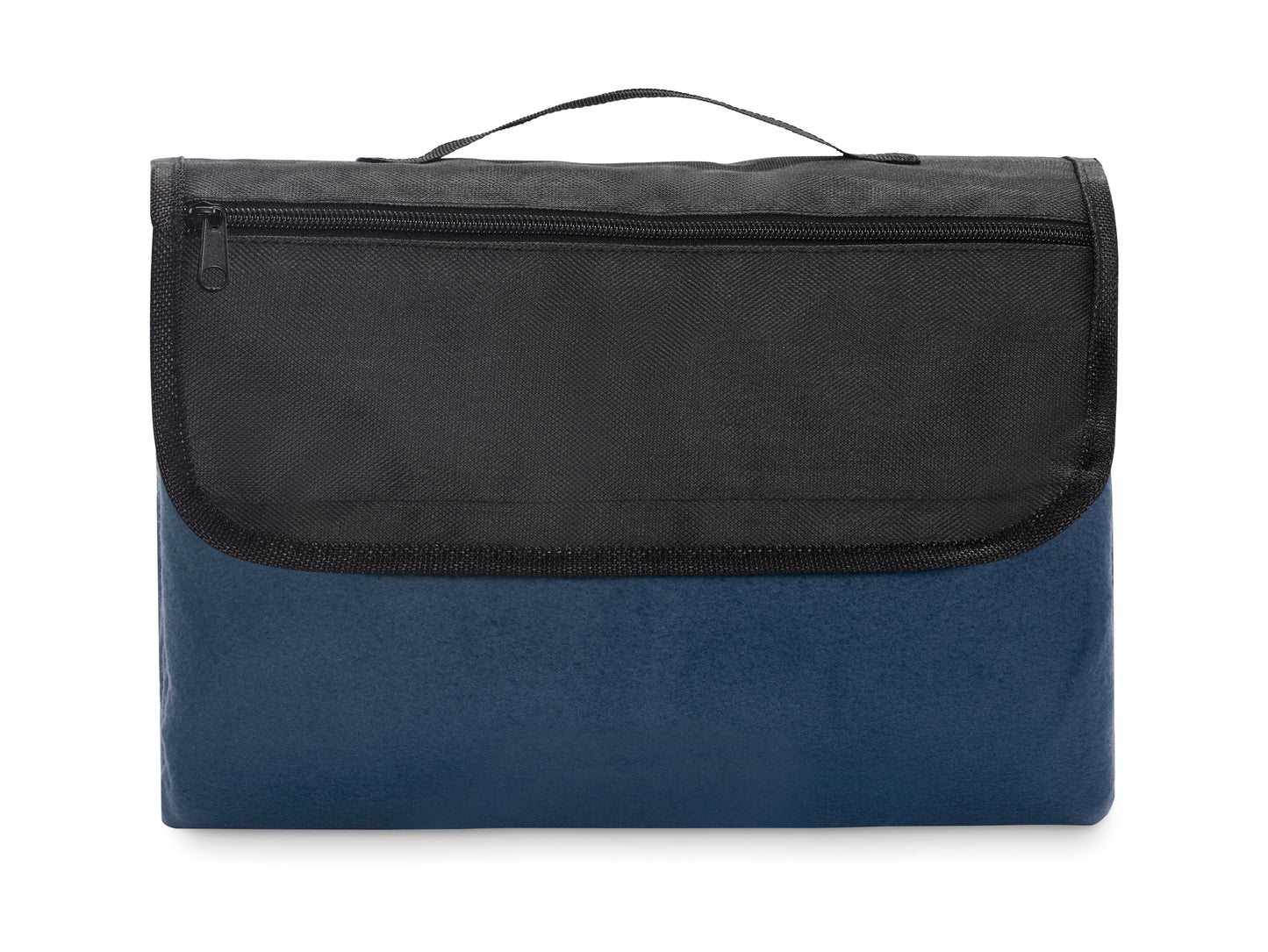 Picknickdecke aus RPET Polar-Fleece 150 g/m² (68% recyceltes Polyester/32% Polyester) mit wasserabweisend