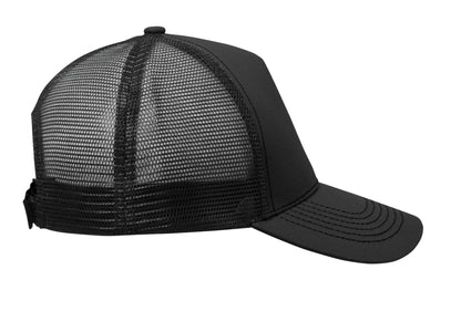 Trucker-Kappe. 5 Panels. Front und Schirm aus 250 g/m² Baumwolle Rückseite aus