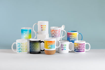 Kaffeebecher aus klarem Glas mit spezieller Beschichtung geeignet für Sublimationsdruck. Füllmenge: 300