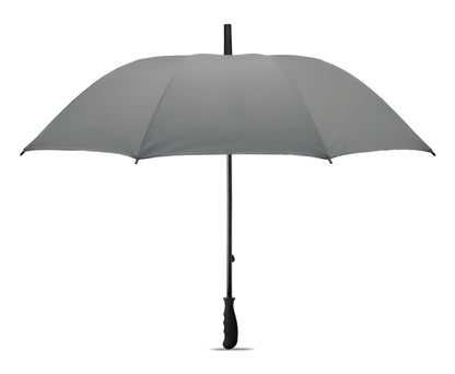 23'' Windproof Regenschirm mit hoch reflektierenden Polyester. Stock und Stangen aus Fiberglas.