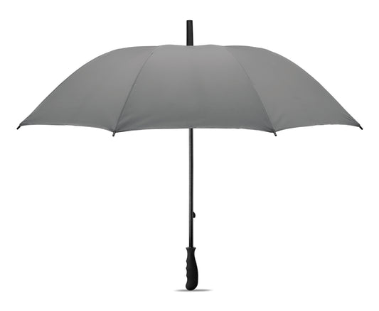 23'' Windproof Regenschirm mit hoch reflektierenden Polyester. Stock und Stangen aus Fiberglas.