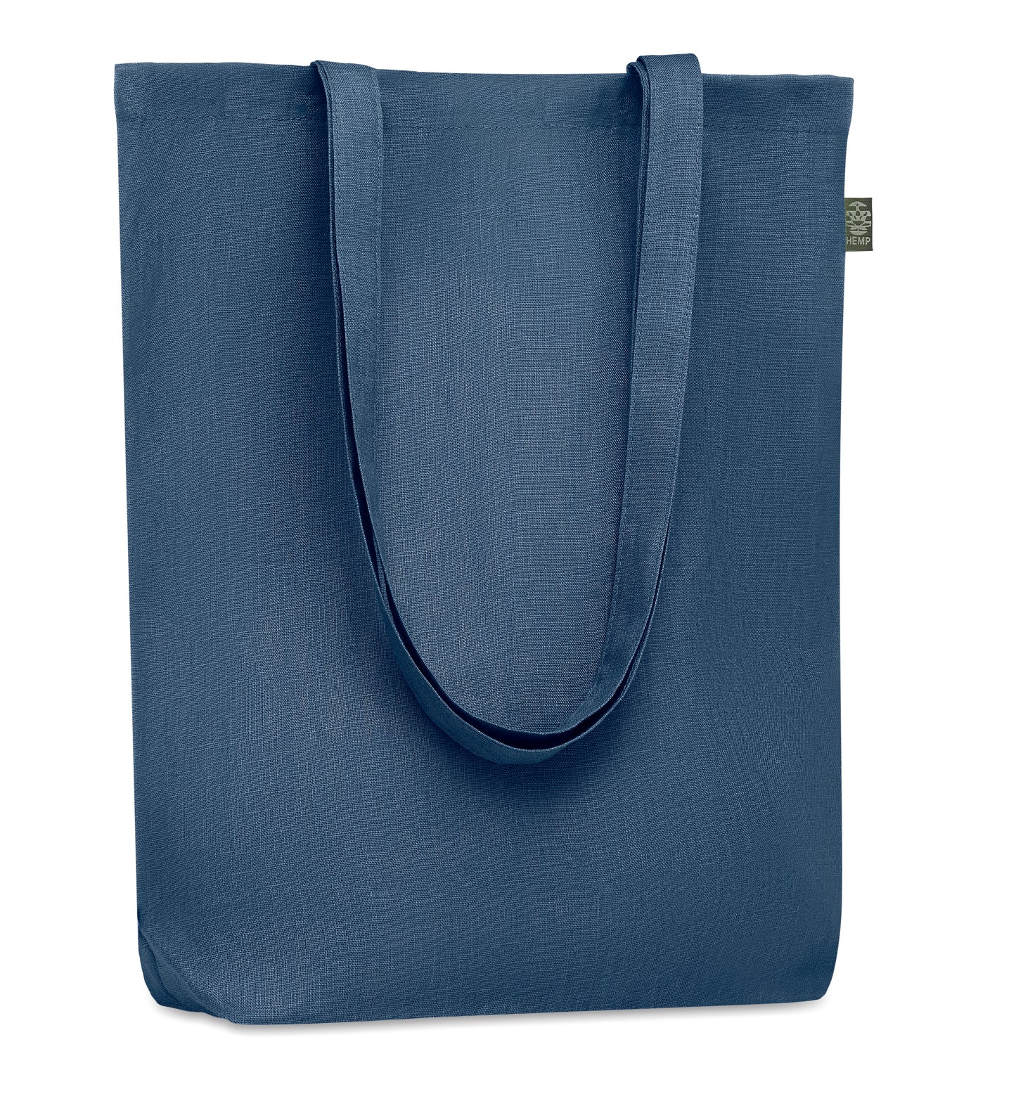 Shopping Tasche mit langen Tragegriffen. 100% Hanfgewebe. 200 g/m².