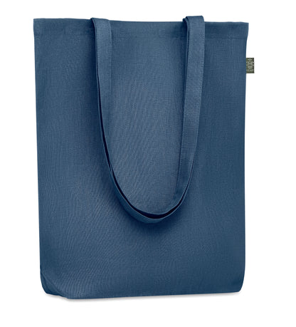 Shopping Tasche mit langen Tragegriffen. 100% Hanfgewebe. 200 g/m².