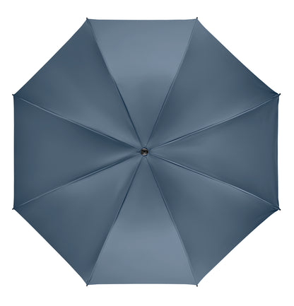 27'' Regenschirm aus 190T Pongee. Windbeständig. Stock und Stangen aus Fiberglas. Schwarze