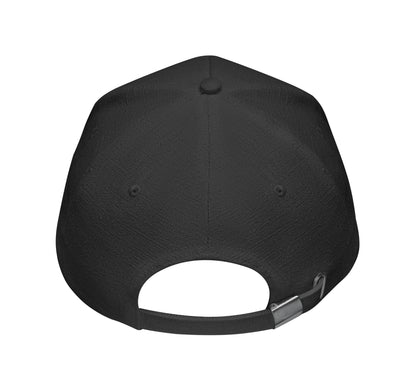 5-Panel-Baseball Cap aus 100% Hanfgewebe 370 g/m² mit Schnalle aus Messing am