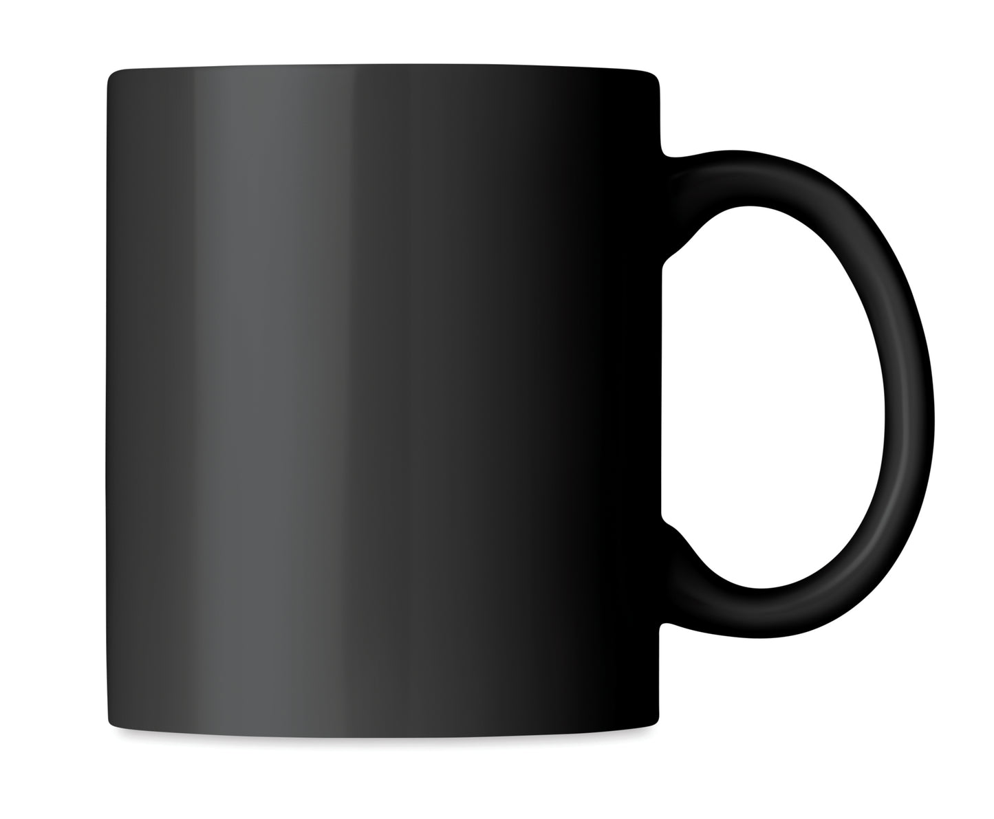 Farbiger Kaffeebecher aus Keramik. Füllmenge: 300ml. Nur Keramik- Transferdruck ist spülmaschinengeeignet. Verpackt