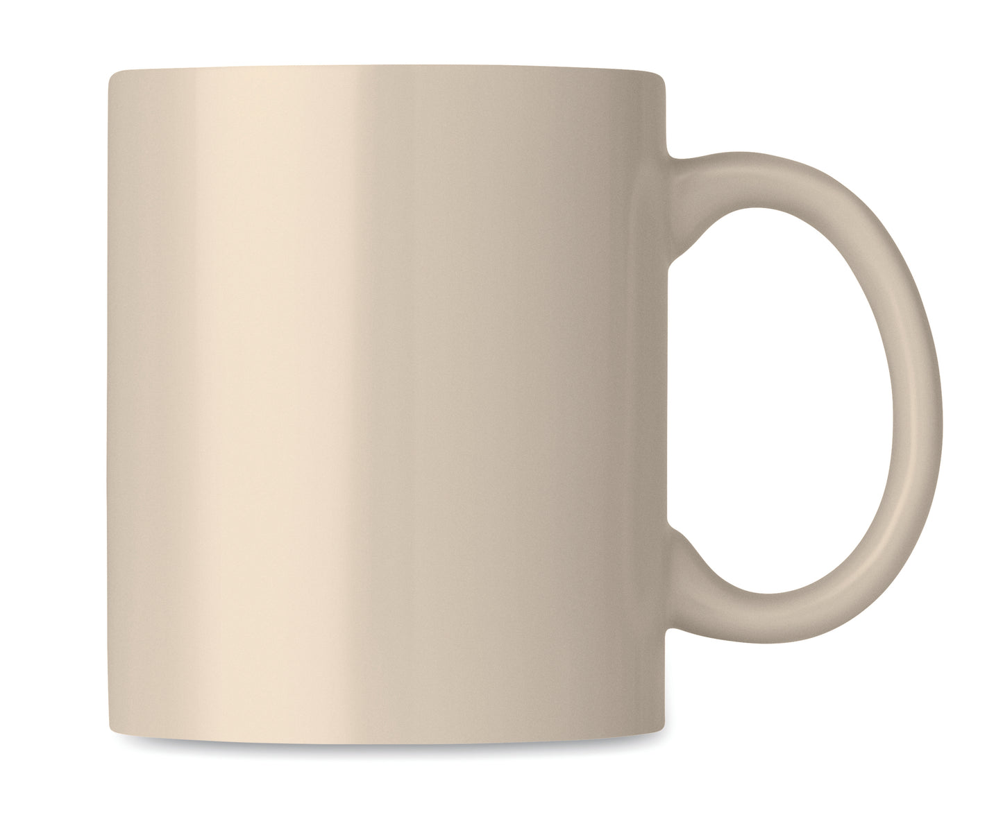 Farbiger Kaffeebecher aus Keramik. Füllmenge: 300ml. Nur Keramik- Transferdruck ist spülmaschinengeeignet. Verpackt