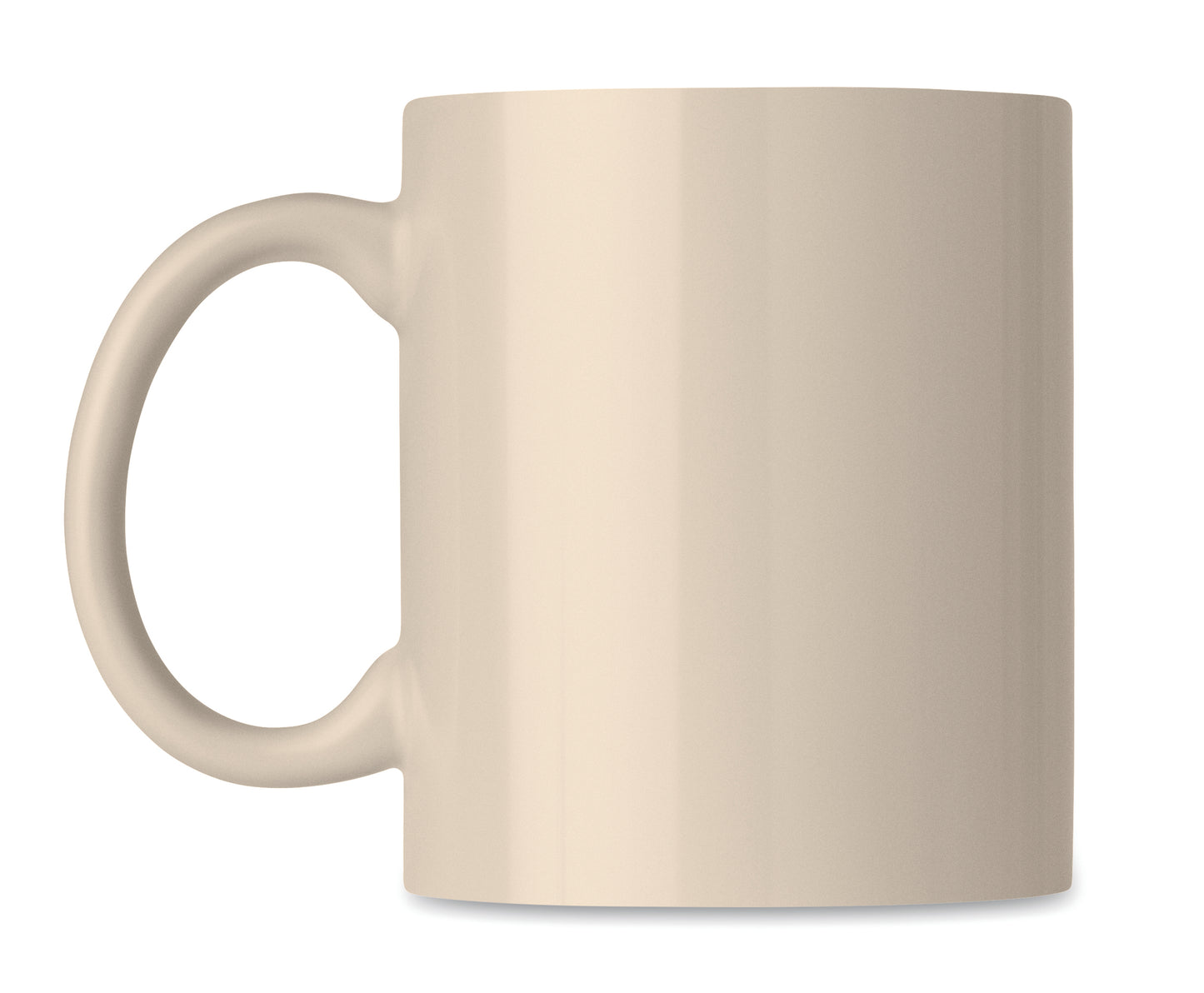Farbiger Kaffeebecher aus Keramik. Füllmenge: 300ml. Nur Keramik- Transferdruck ist spülmaschinengeeignet. Verpackt