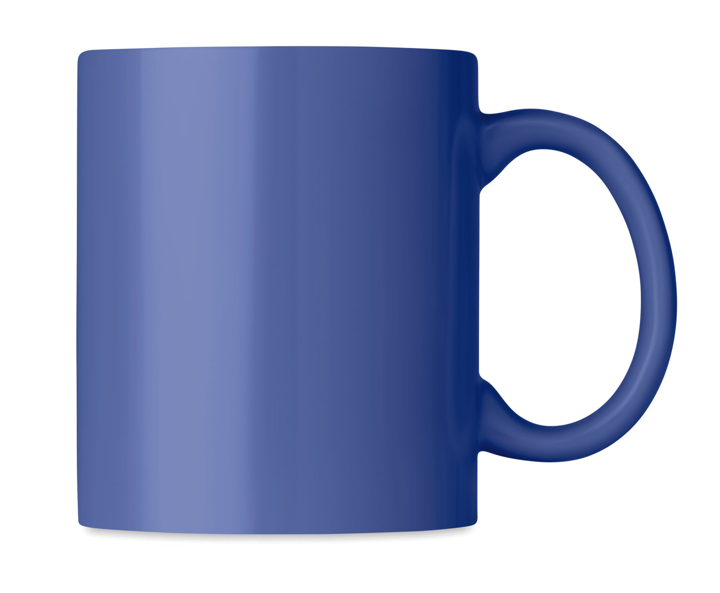 Farbiger Kaffeebecher aus Keramik. Füllmenge: 300ml. Nur Keramik- Transferdruck ist spülmaschinengeeignet. Verpackt
