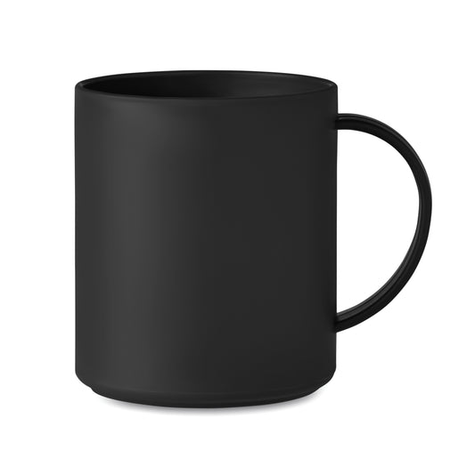 Wiederverwendbarer Kaffeebecher aus PP. Füllmenge: 300 ml.