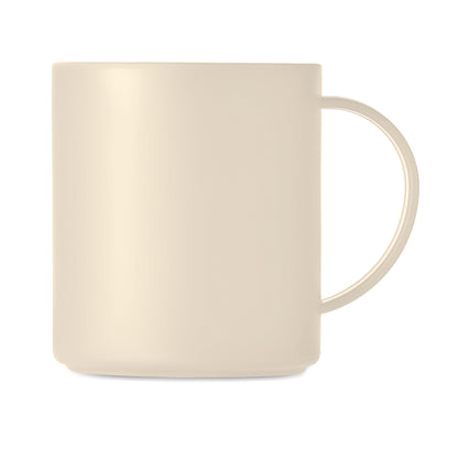 Wiederverwendbarer Kaffeebecher aus PP. Füllmenge: 300 ml.