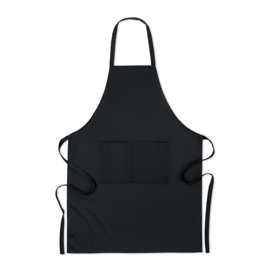 Küchenschürze mit 2 Fronttaschen aus 100% Organic Cotton 200 g/m². Egal ob