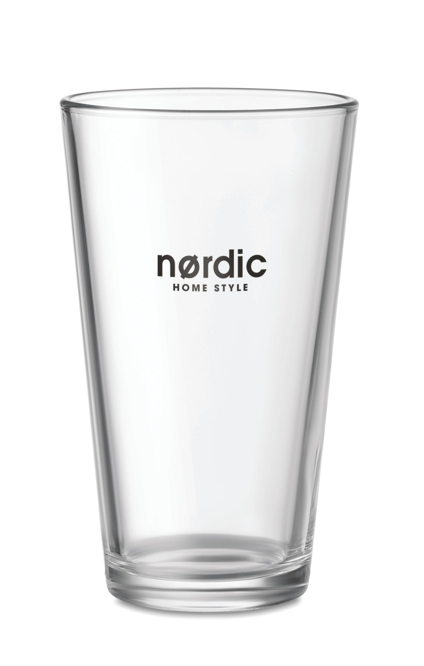 Wiederverwendbares Trinkglas. Füllmenge: 300 ml.