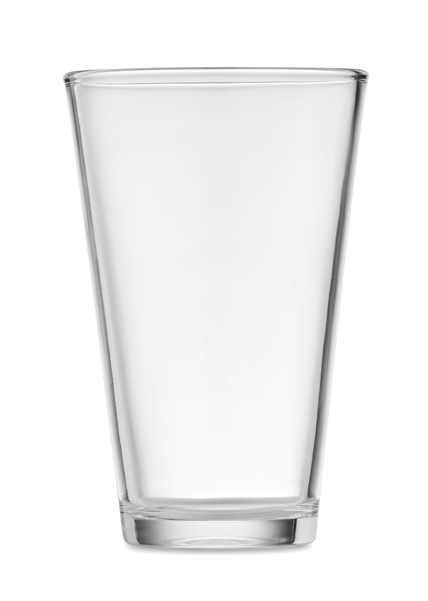 Wiederverwendbares Trinkglas. Füllmenge: 300 ml.