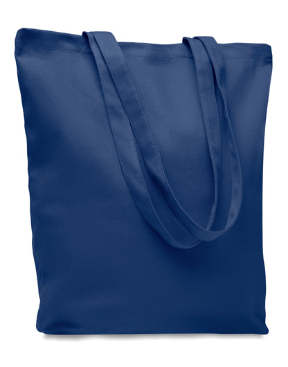 Einkaufstasche aus Canvas mit langen Tragegriffen. 270 g/m². Diese Tasche ist ideal