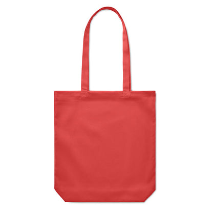 Einkaufstasche aus Canvas mit langen Tragegriffen. 270 g/m². Diese Tasche ist ideal