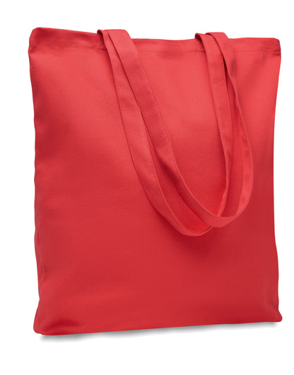 Einkaufstasche aus Canvas mit langen Tragegriffen. 270 g/m². Diese Tasche ist ideal