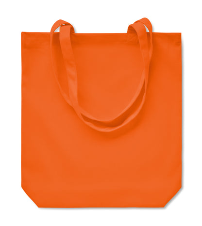 Einkaufstasche aus Canvas mit langen Tragegriffen. 270 g/m². Diese Tasche ist ideal