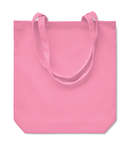 Einkaufstasche aus Canvas mit langen Tragegriffen. 270 g/m². Diese Tasche ist ideal