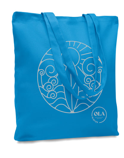 Einkaufstasche aus Canvas mit langen Tragegriffen. 270 g/m². Diese Tasche ist ideal