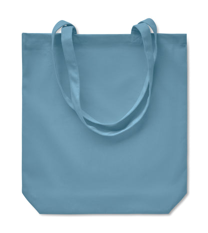 Einkaufstasche aus Canvas mit langen Tragegriffen. 270 g/m². Diese Tasche ist ideal