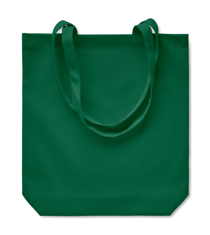 Einkaufstasche aus Canvas mit langen Tragegriffen. 270 g/m². Diese Tasche ist ideal