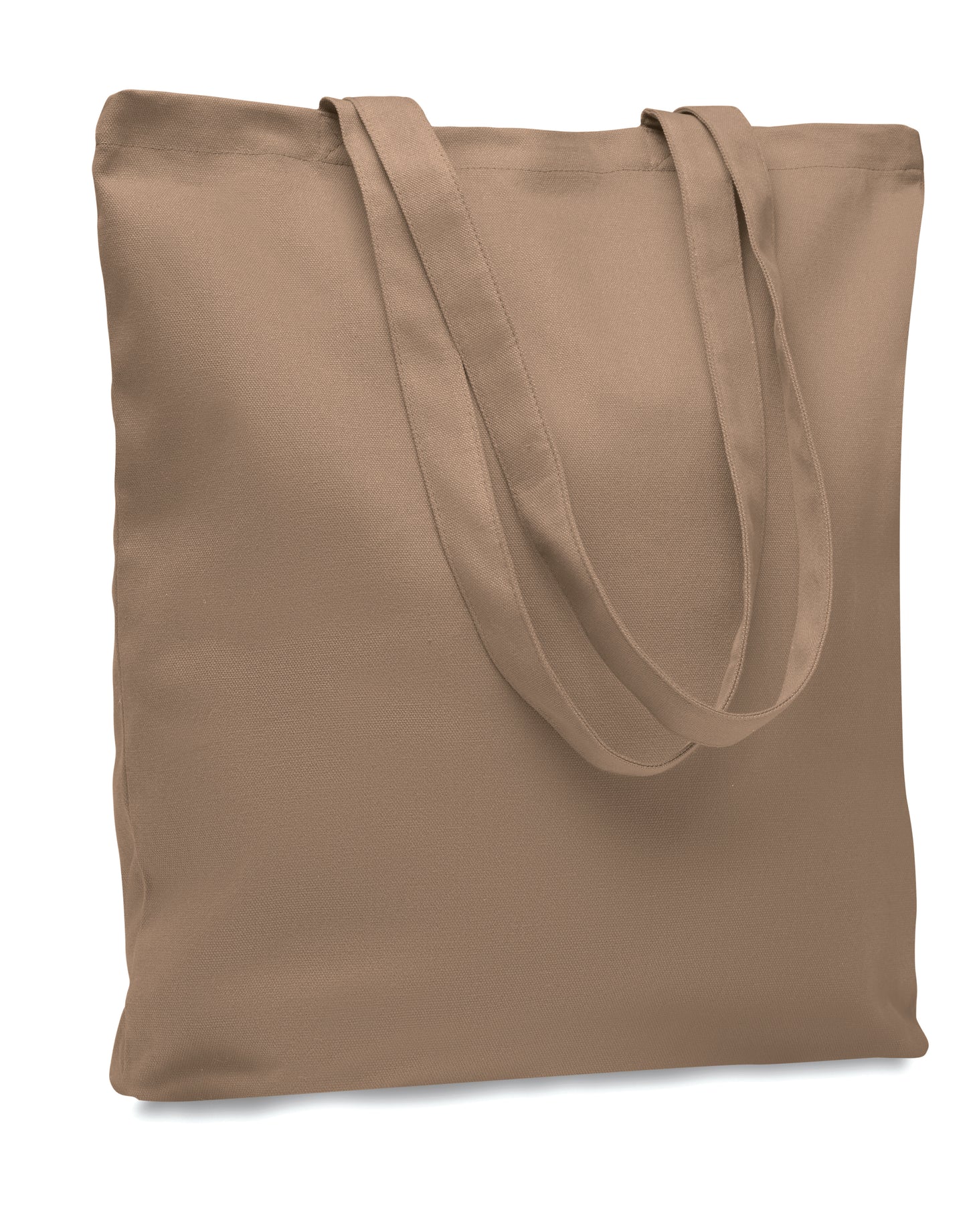 Einkaufstasche aus Canvas mit langen Tragegriffen. 270 g/m². Diese Tasche ist ideal