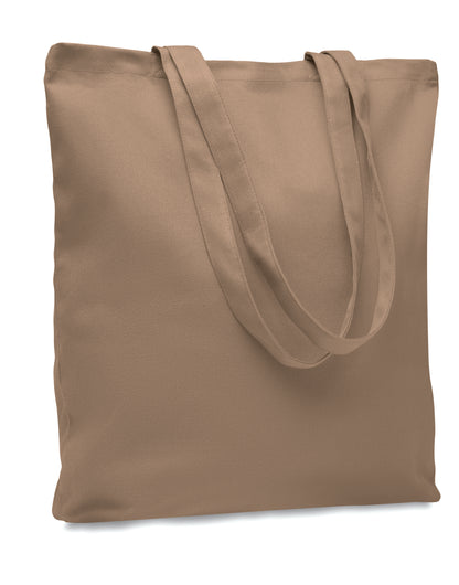 Einkaufstasche aus Canvas mit langen Tragegriffen. 270 g/m². Diese Tasche ist ideal