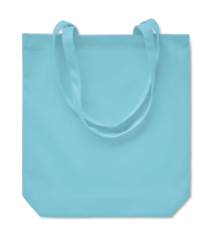 Einkaufstasche aus Canvas mit langen Tragegriffen. 270 g/m². Diese Tasche ist ideal