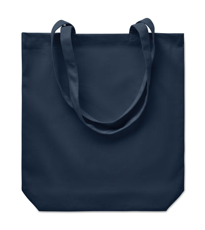 Einkaufstasche aus Canvas mit langen Tragegriffen. 270 g/m². Diese Tasche ist ideal