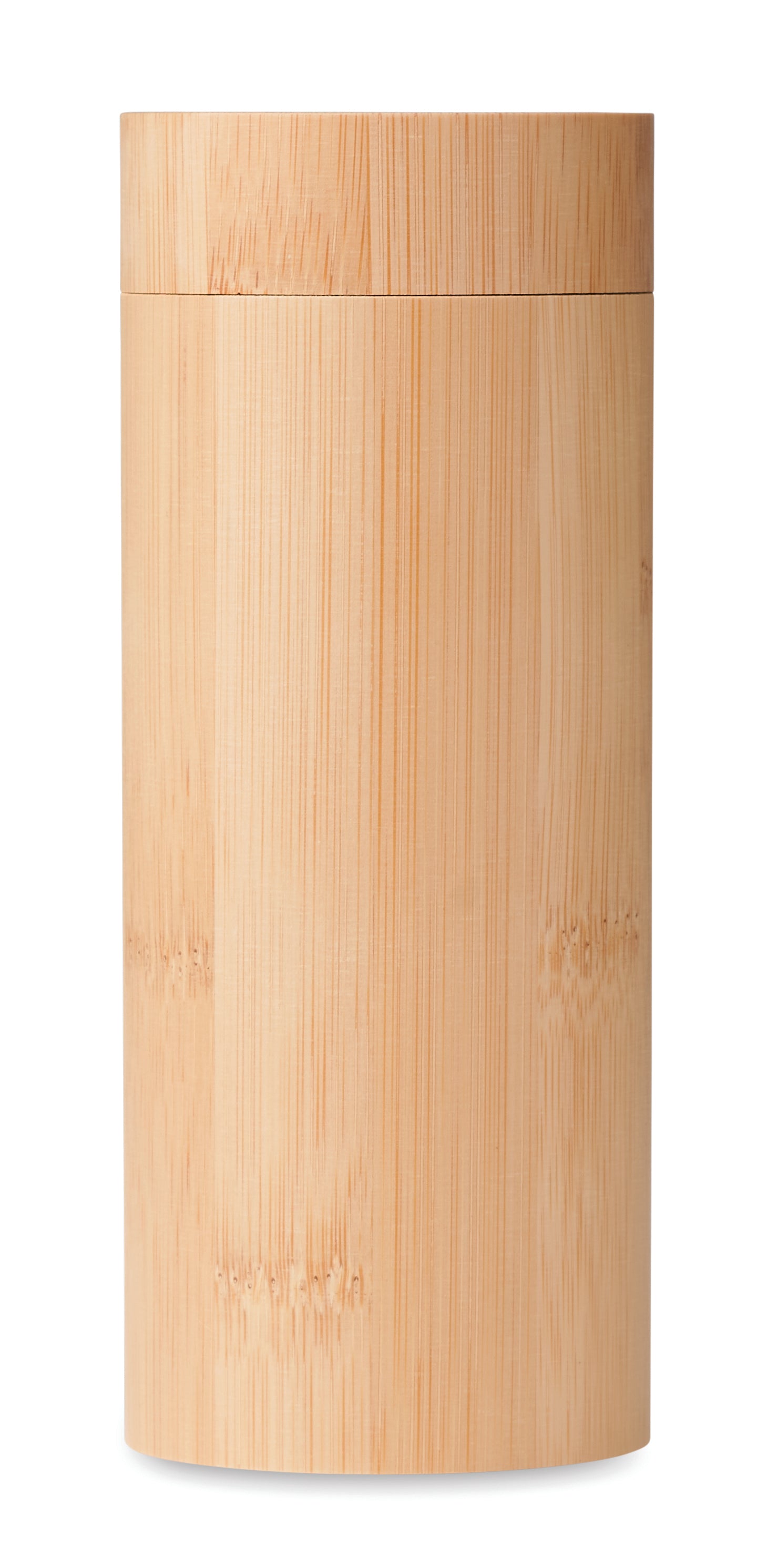 Sonnenbrille aus Bambus. Farbig verspiegelte Gläser. UV400-Schutz. Inkl. Brillenköcher aus Bambus. Bambus