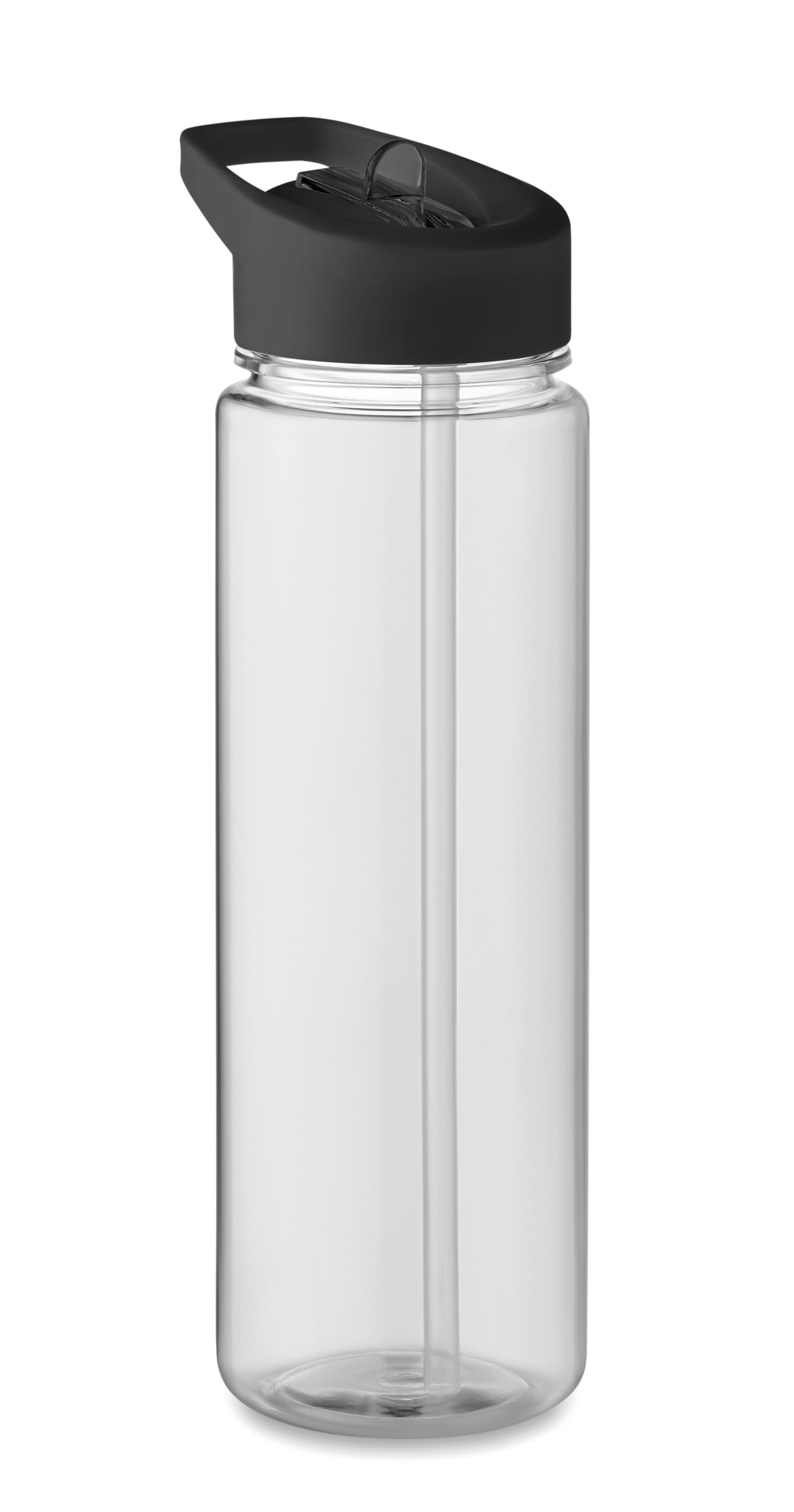 Trinkflasche aus RPET. Klappbares Mundstück aus PP mit Trinkhalm. Füllmenge: 650ml. Nicht