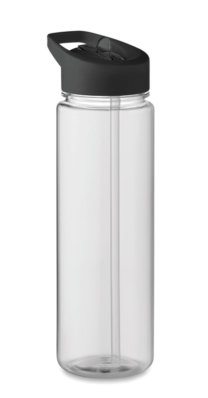 Trinkflasche aus RPET. Klappbares Mundstück aus PP mit Trinkhalm. Füllmenge: 650ml. Nicht