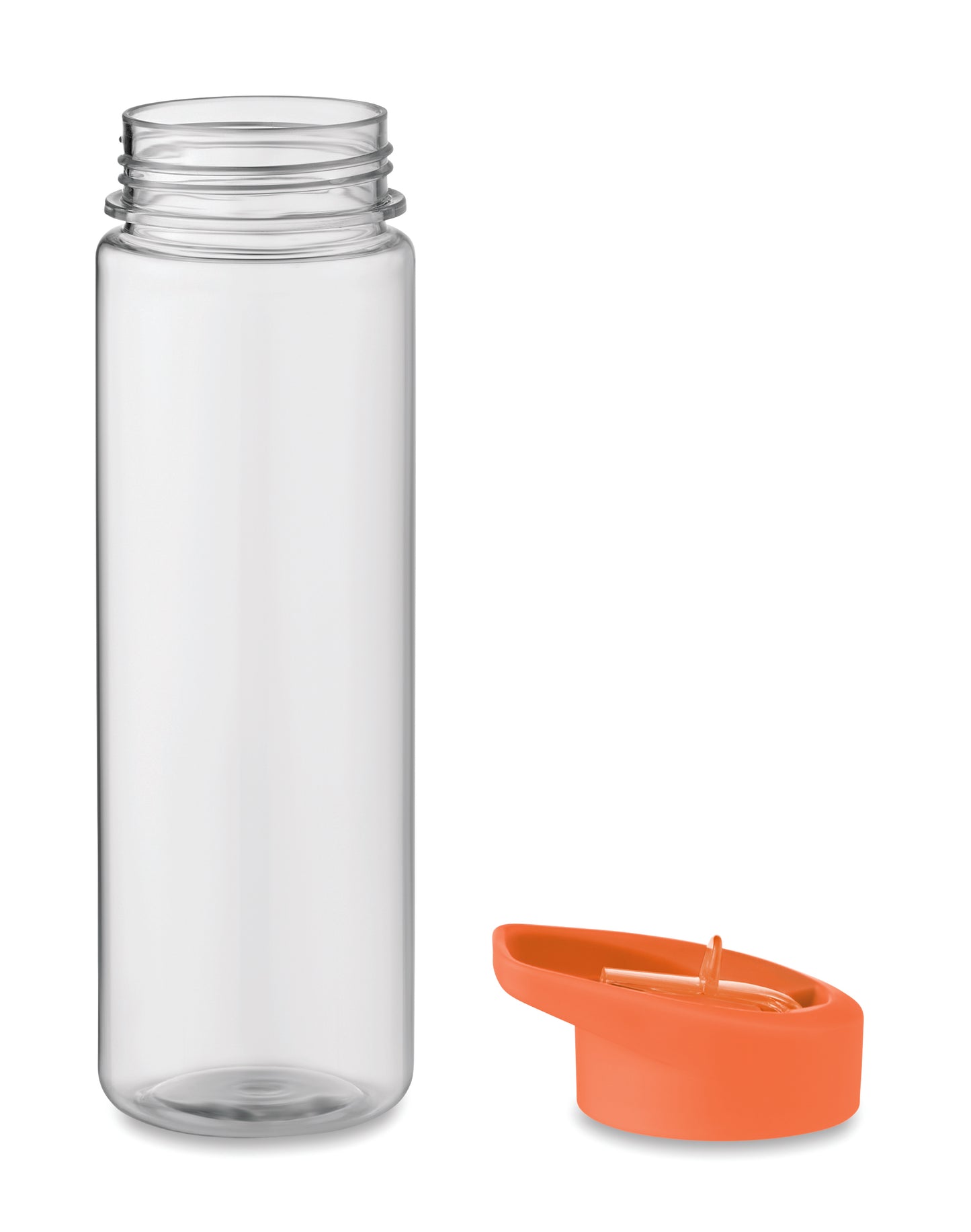 Trinkflasche aus RPET. Klappbares Mundstück aus PP mit Trinkhalm. Füllmenge: 650ml. Nicht