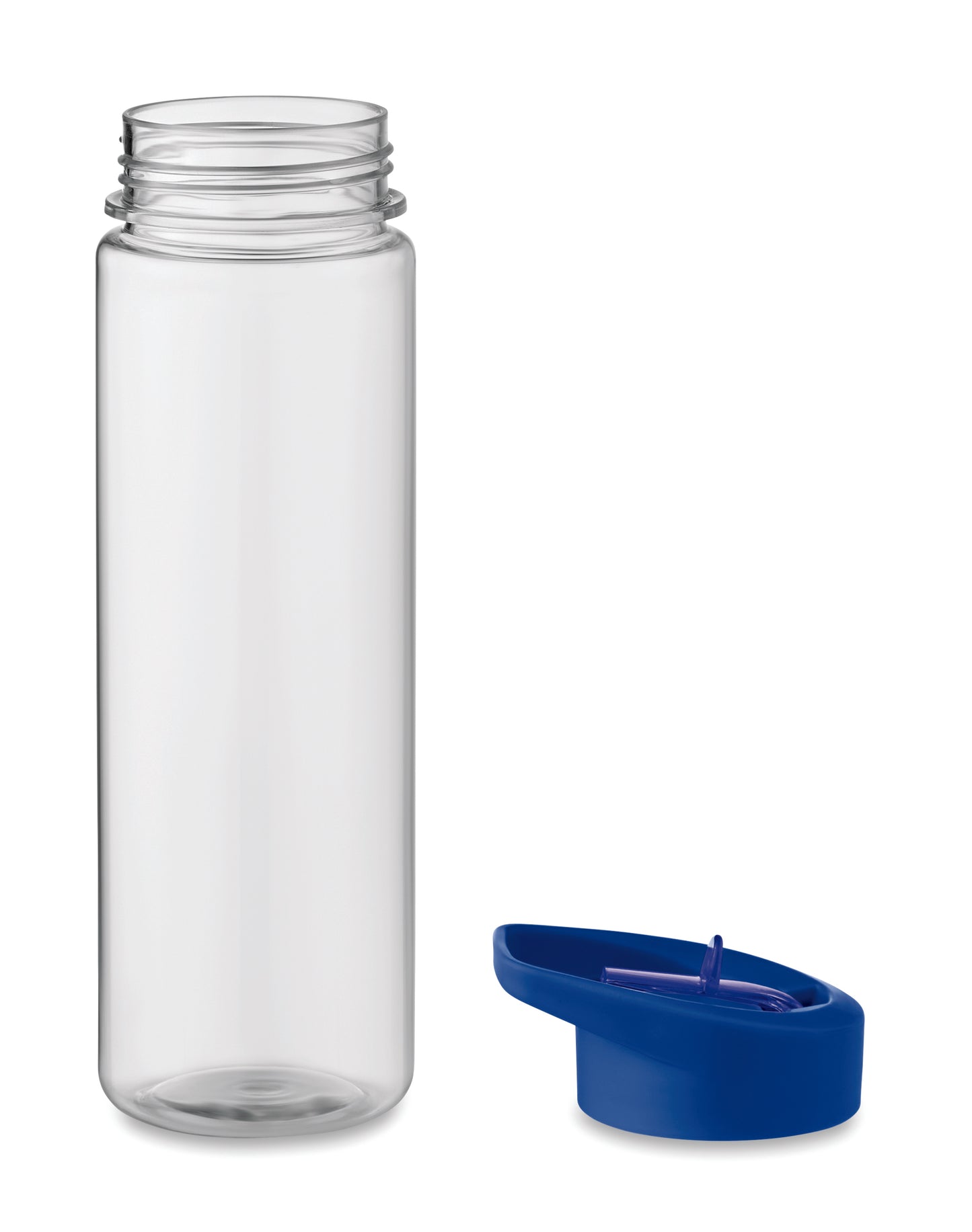 Trinkflasche aus RPET. Klappbares Mundstück aus PP mit Trinkhalm. Füllmenge: 650ml. Nicht