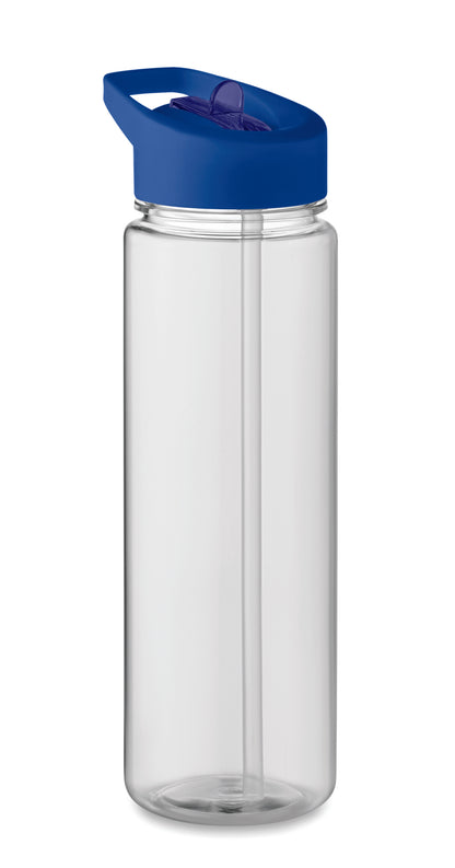 Trinkflasche aus RPET. Klappbares Mundstück aus PP mit Trinkhalm. Füllmenge: 650ml. Nicht