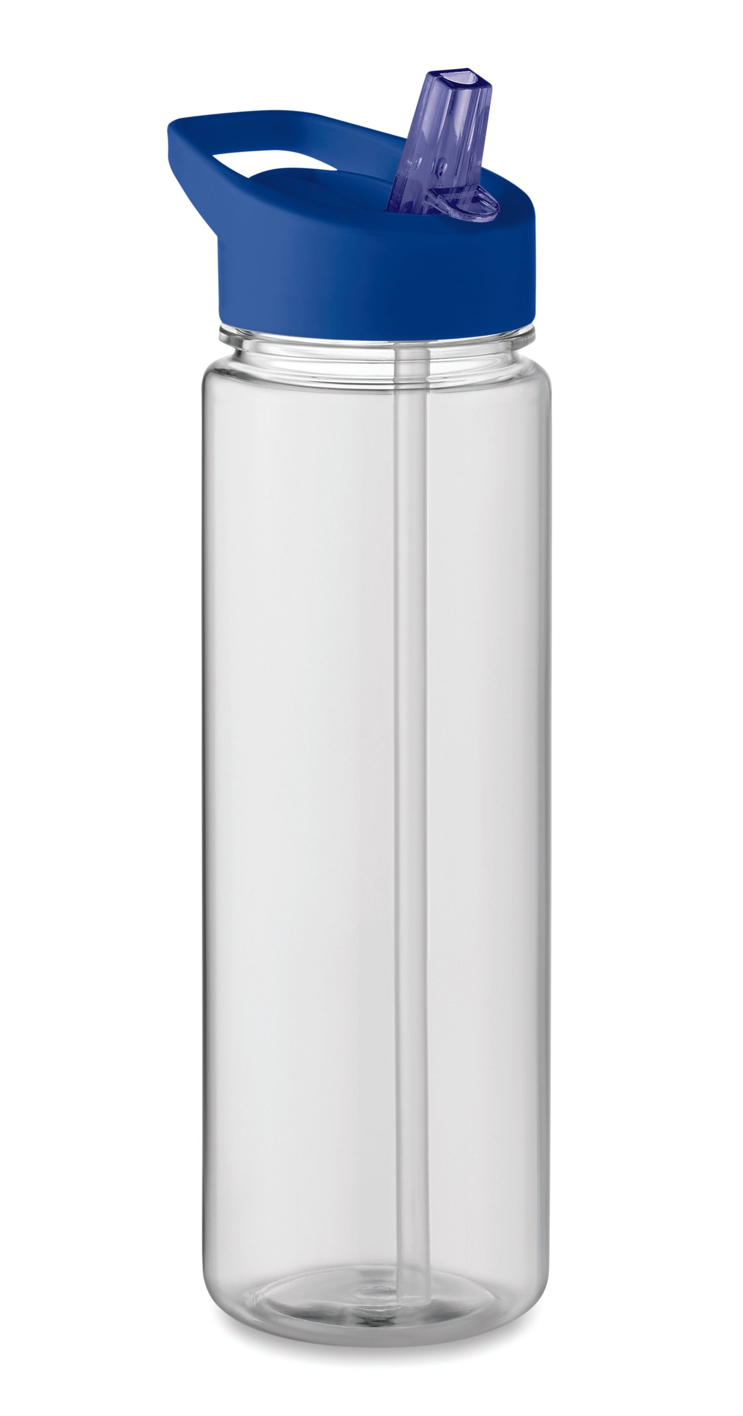 Trinkflasche aus RPET. Klappbares Mundstück aus PP mit Trinkhalm. Füllmenge: 650ml. Nicht