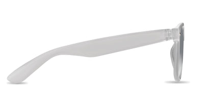 Klassische Sonnenbrille. Rahmen aus RPET. UV400-Schutz.