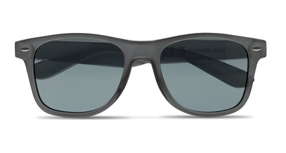 Klassische Sonnenbrille. Rahmen aus RPET. UV400-Schutz.