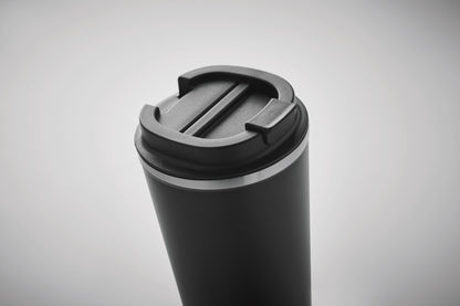 Doppelwandiger Trinkbecher aus recyceltem Edelstahl (90 % recycelter Edelstahl und 10 %