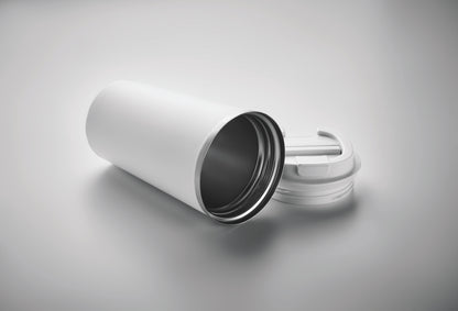 Doppelwandiger Trinkbecher aus recyceltem Edelstahl (90 % recycelter Edelstahl und 10 %