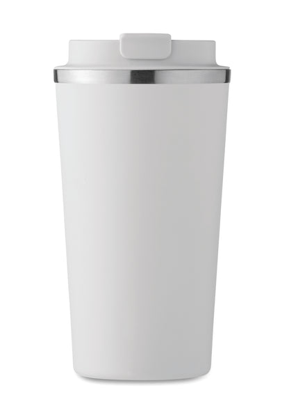 Doppelwandiger Trinkbecher aus recyceltem Edelstahl (90 % recycelter Edelstahl und 10 %