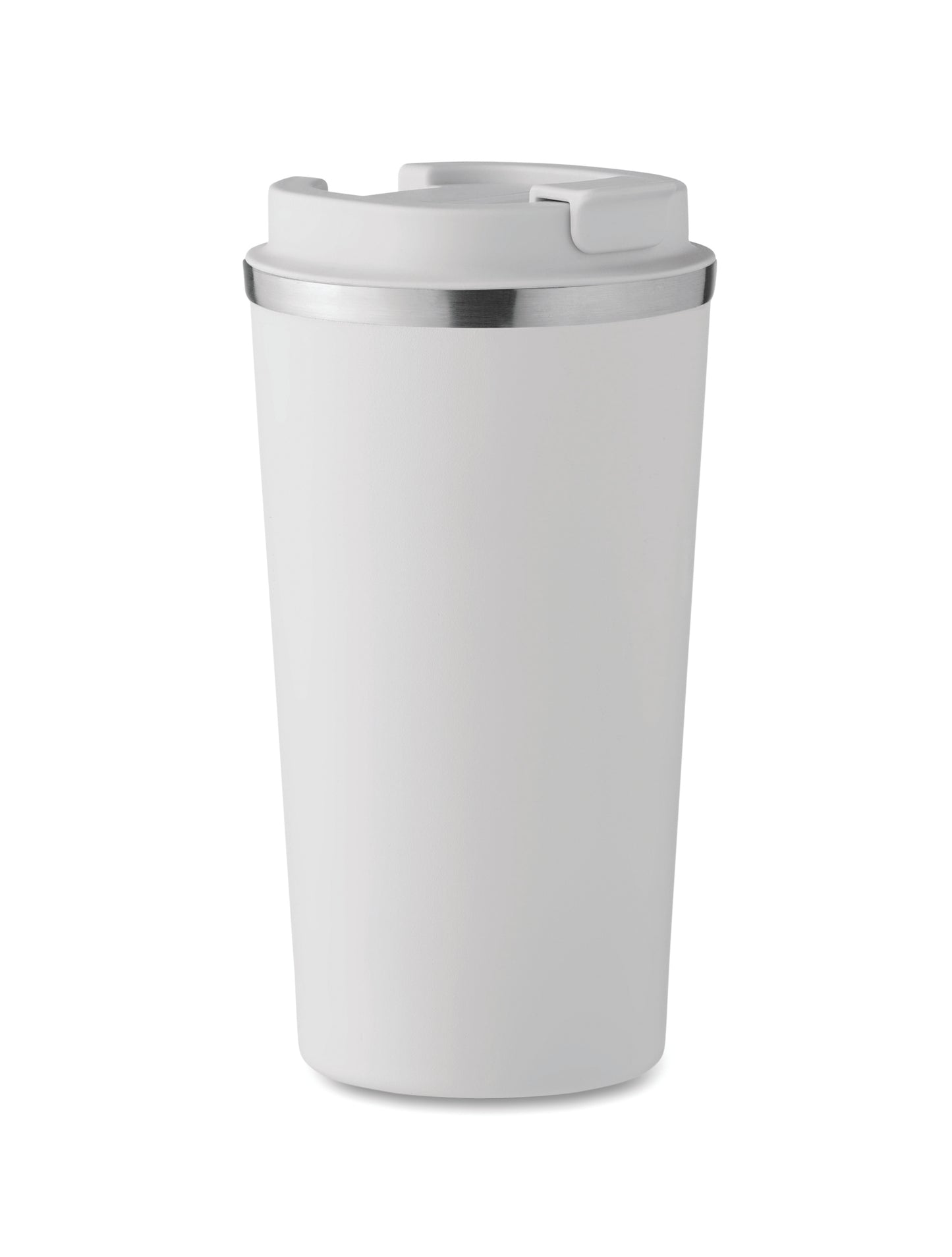 Doppelwandiger Trinkbecher aus recyceltem Edelstahl (90 % recycelter Edelstahl und 10 %